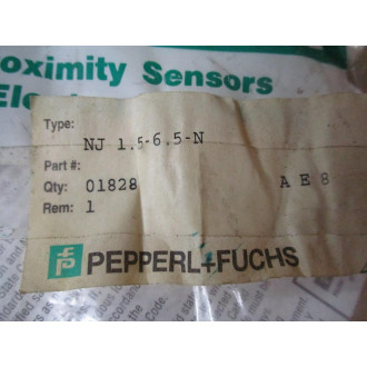 Pepperl + Fuchs NJ1,5-6,5-N Inductive Sensor NJ1565N 106350