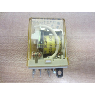IDEC RH2B-U-DC24V Relay RH2B-U-24V DC 24VDC - Used