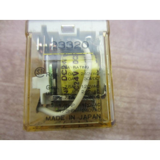 IDEC RH2B-U-DC24V Relay RH2B-U-24V DC 24VDC - Used