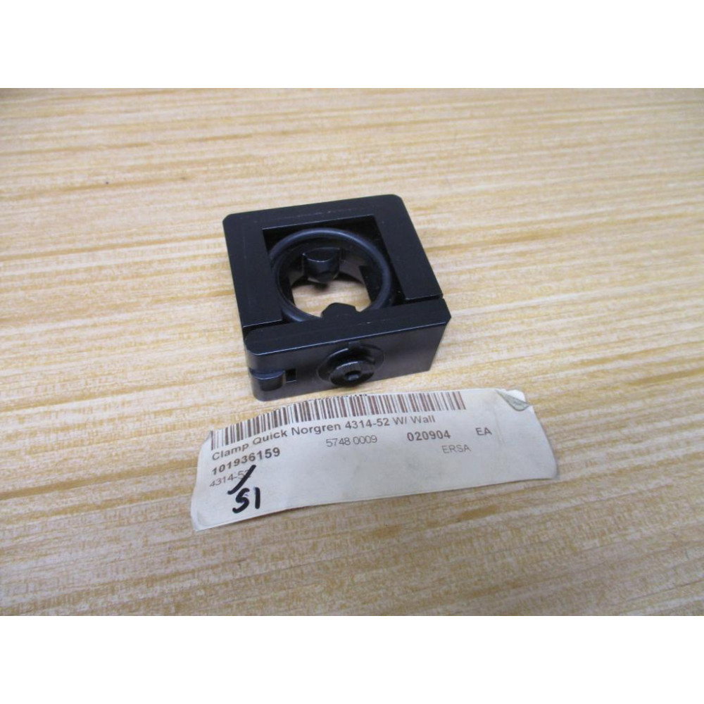 Norgren 4314-51 Excelon 73 & 74 Series Quikclamp Kit 431451 - New No Box Norgren 4314-51 Excelon 73 & 74 Series Quikclamp Kit 431451 - New No Box
