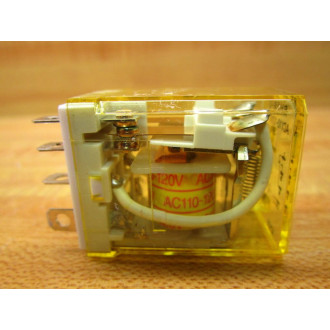 IDEC RH2B-U-AC110-120V AC Relay RH2B-U-110-120VAC - New No Box