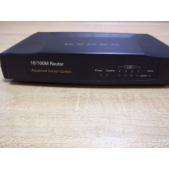 Dynex DX-E402 4-Port Ethernet Broadband Router No Cables - Used Dynex DX-E402 4-Port Ethernet Broadband Router No Cables - Used