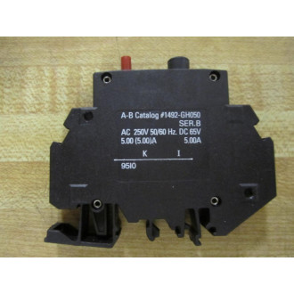 Allen Bradley 1492-GH050 5A Circuit Breaker 1492GH050 Allen Bradley 1492-GH050 5A Circuit Breaker 1492GH050