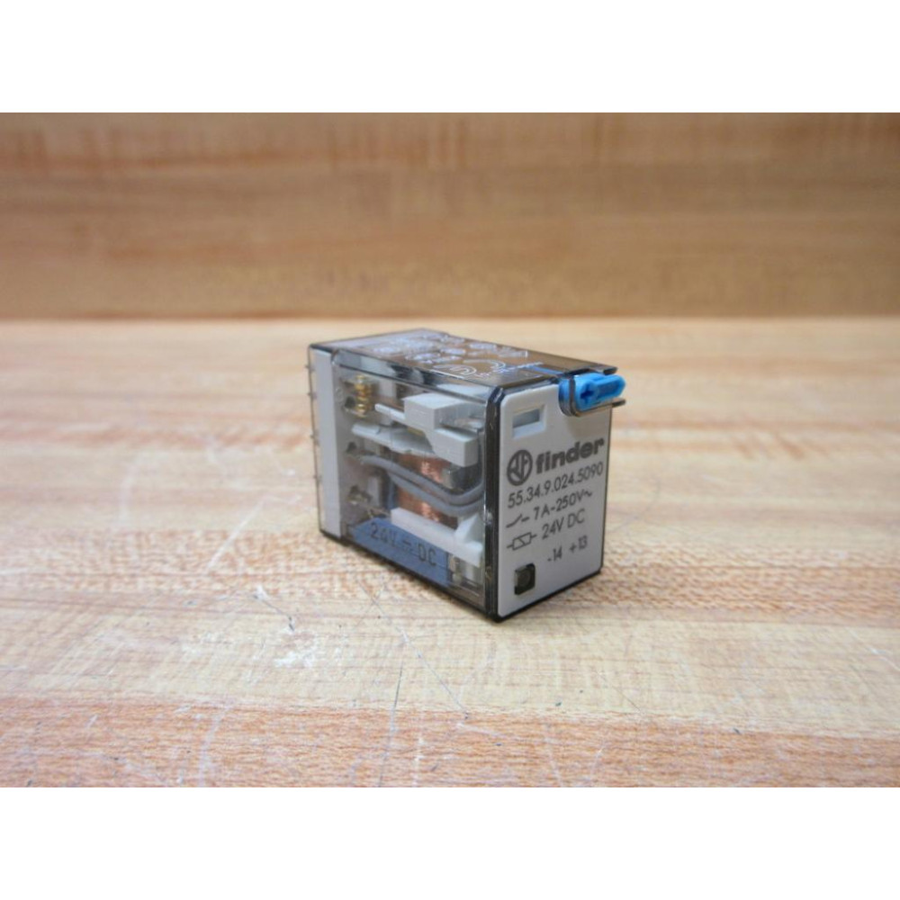 Finder 55.34.9.024.5090 24V DC Relay 55.34.9.024.5090 - New No Box