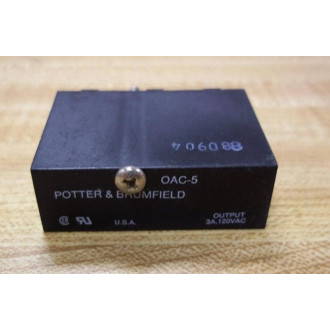 Potter & Brumfield OAC-5 Module 0AC-5 3A 120V - Used