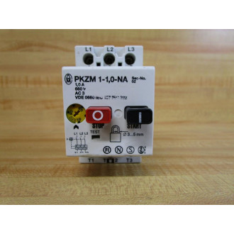 Moeller PKZM 1-1,0-NA Manual Motor Starter PKZM110NA - Used Moeller PKZM 1-1,0-NA Manual Motor Starter PKZM110NA - Used