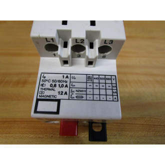 Moeller PKZM 1-1,0-NA Manual Motor Starter PKZM110NA - Used Moeller PKZM 1-1,0-NA Manual Motor Starter PKZM110NA - Used