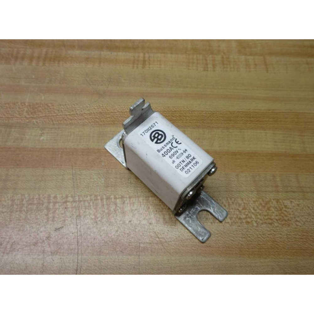 Buss 170M2671 Bussmann Fuse - Used Buss 170M2671 Bussmann Fuse - Used