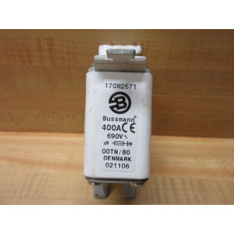 Buss 170M2671 Bussmann Fuse - Used Buss 170M2671 Bussmann Fuse - Used