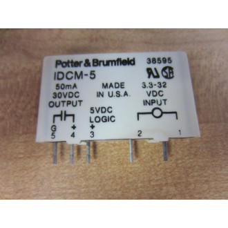 Potter & Brumfield IDCM-5 Relay IDCM5 - New No Box