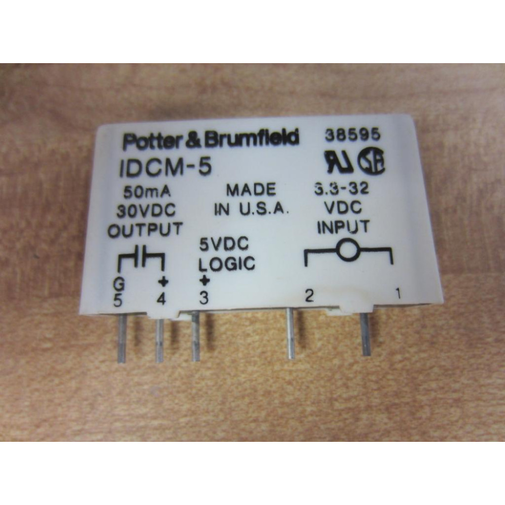 Potter & Brumfield IDCM-5 Relay IDCM5 - New No Box Potter & Brumfield IDCM-5 Relay IDCM5 - New No Box