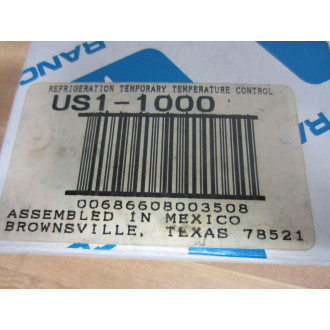 Ranco US1-1000 Universal Replacement Cold Control US11000 Ranco US1-1000 Universal Replacement Cold Control US11000