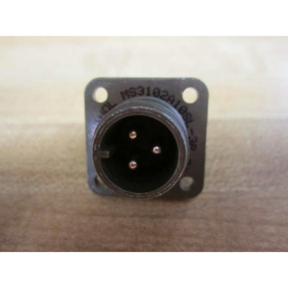 Amphenol MS3102A-10SL-3P Connector U6116821103P973102A10SL3P - New No Box Amphenol MS3102A-10SL-3P Connector U6116821103P973102A10SL3P - New No Box