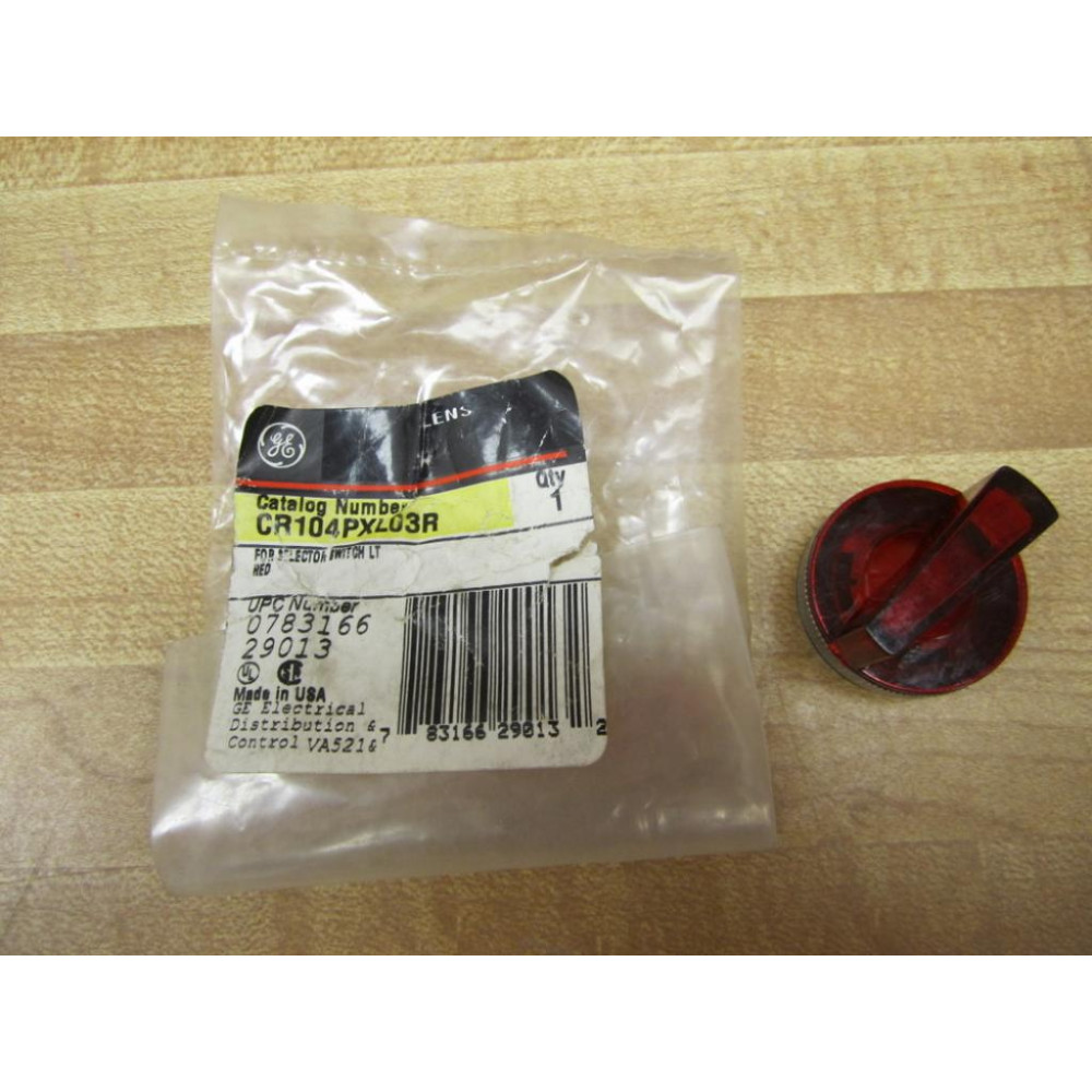 General Electric CR104PXL03R Selector Switch Knob General Electric CR104PXL03R Selector Switch Knob