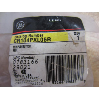 General Electric CR104PXL05R Red Lenses General Electric CR104PXL05R Red Lenses