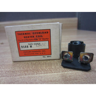 Cutler Hammer 9586-H1345B Eaton Heater Element H1345 (Pack of 2)