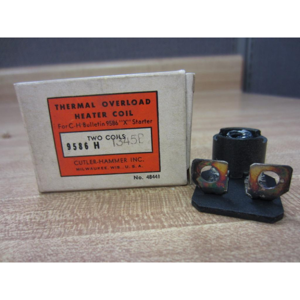 Cutler Hammer 9586-H1345B Eaton Heater Element H1345 (Pack of 2) Cutler Hammer 9586-H1345B Eaton Heater Element H1345 (Pack of 2)