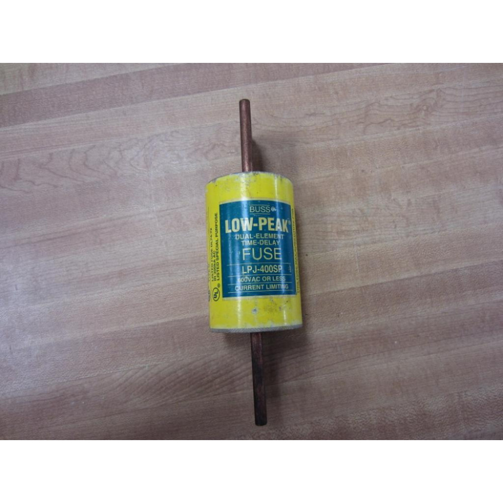 Buss LPJ-400SP Bussmann Fuse Cross Ref 6F378 - New No Box Buss LPJ-400SP Bussmann Fuse Cross Ref 6F378 - New No Box