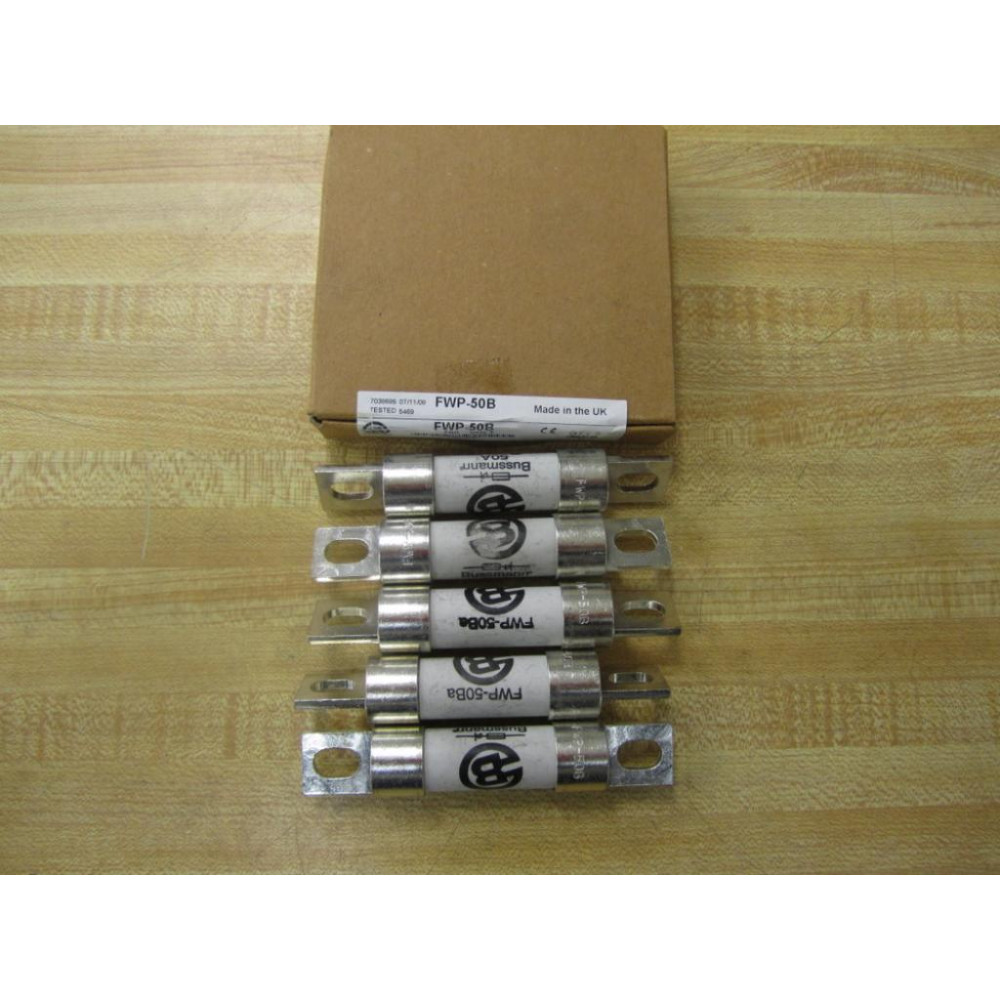 Buss FWP-50B Bussmann Fuse Cross Ref 6F420 (Pack of 5) Buss FWP-50B Bussmann Fuse Cross Ref 6F420 (Pack of 5)