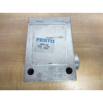 Festo VAK-14 VAK14 Vacuum Generator Festo VAK-14 VAK14 Vacuum Generator