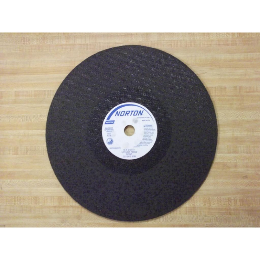Norton U57A304-TB65B 16X532x1 Grinding Wheel - New No Box