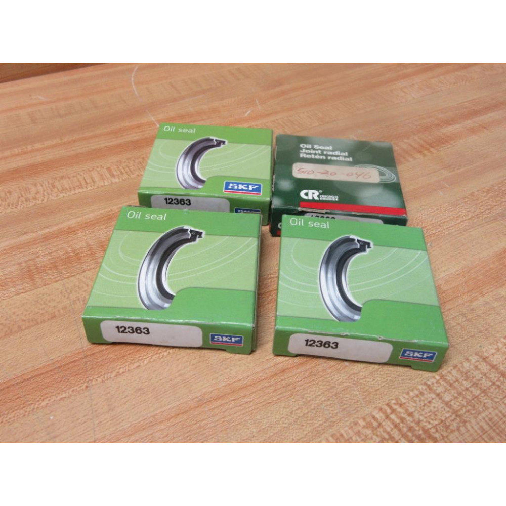 SKFChicago Rawhide 12363 SKF Oil Seals CR 12363 (Pack of 4)