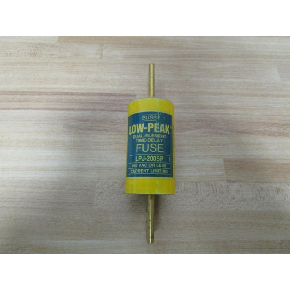 Buss LPJ-200SP Bussmann Fuse Cross Ref 6F373 - New No Box Buss LPJ-200SP Bussmann Fuse Cross Ref 6F373 - New No Box
