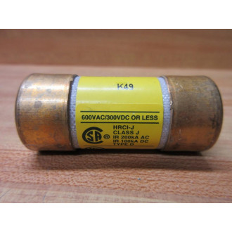 Buss LPJ-60SP Bussmann Fuse Cross Ref 4XF39 (Pack of 3) - Used