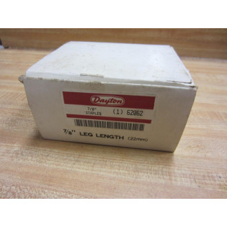 Dayton 6Z062 Staples 78" - New No Box