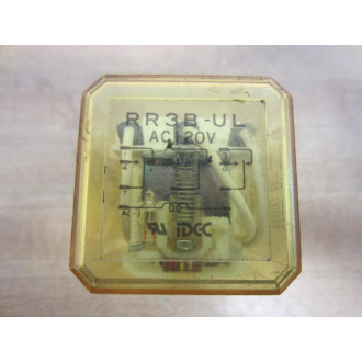 IDEC RR3B-UL-AC120V Relay RR3B-UL-120V AC 120VAC (Pack of 5) - Used