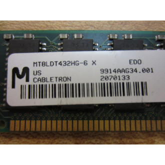 Micron MT8LDT432HG-6 Memory Board MT8LDT432HG6 - Used Micron MT8LDT432HG-6 Memory Board MT8LDT432HG6 - Used