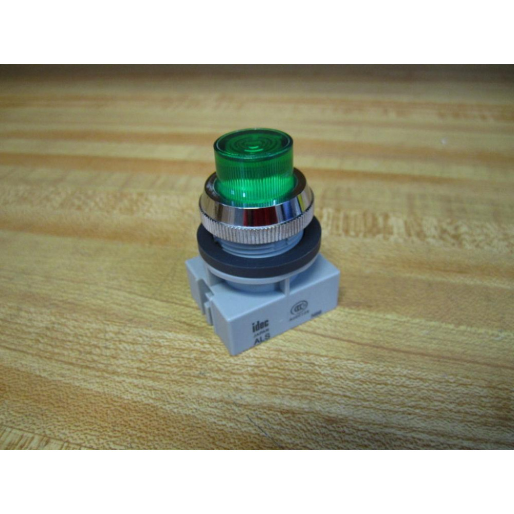 IDEC ALS Push Button Green-Guarded - Used IDEC ALS Push Button Green-Guarded - Used