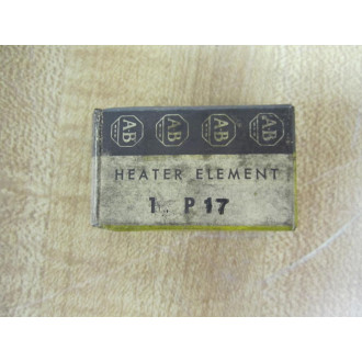 Allen Bradley P17 Heater Element Overload Relay (Pack of 3) Allen Bradley P17 Heater Element Overload Relay (Pack of 3)