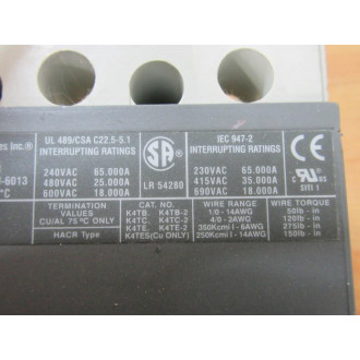 ABB S4N SACE PR211 Circuit Breaker S4NSACEPR211 150A, Chipped - Used ABB S4N SACE PR211 Circuit Breaker S4NSACEPR211 150A, Chipped - Used