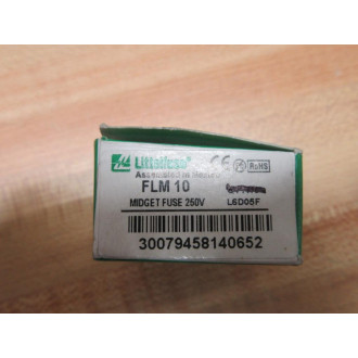 Littelfuse FLM-10 Fuse Cross Ref 486J01, FLM010 (Pack of 8) Littelfuse FLM-10 Fuse Cross Ref 486J01, FLM010 (Pack of 8)