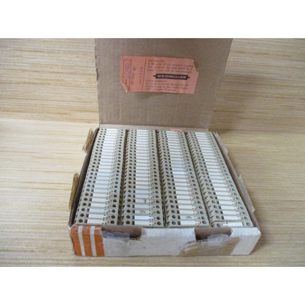 Weidmuller SAKR Terminal Block 0412160000 (Pack of 100) Weidmuller SAKR Terminal Block 0412160000 (Pack of 100)