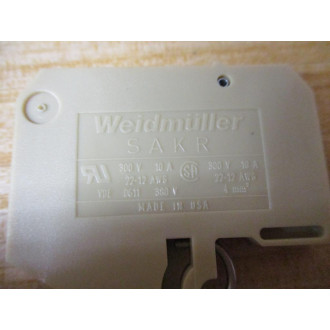 Weidmuller SAKR Terminal Block 0412160000 (Pack of 100) Weidmuller SAKR Terminal Block 0412160000 (Pack of 100)