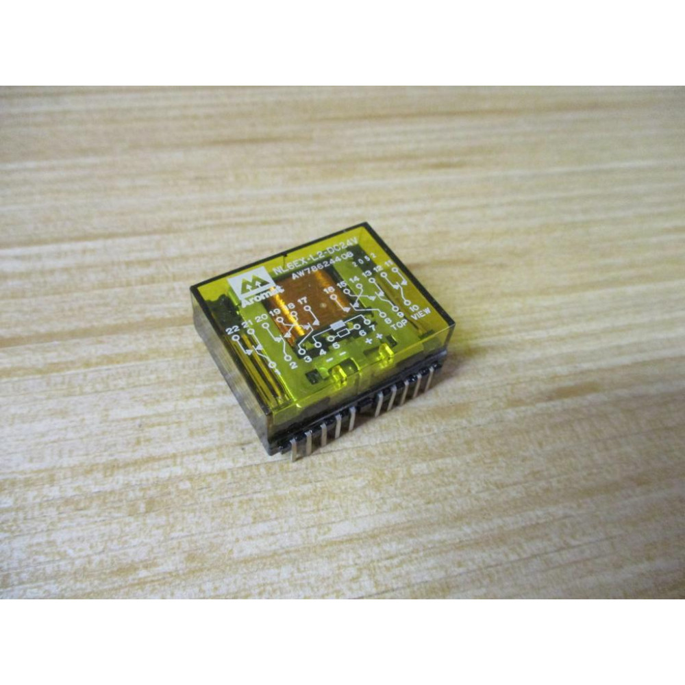 Aromat NL6EX-L2-DC24V Relay NL6EX-L2-24V DC - New No Box Aromat NL6EX-L2-DC24V Relay NL6EX-L2-24V DC - New No Box