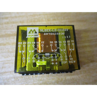 Aromat NL6EX-L2-DC24V Relay NL6EX-L2-24V DC - New No Box Aromat NL6EX-L2-DC24V Relay NL6EX-L2-24V DC - New No Box
