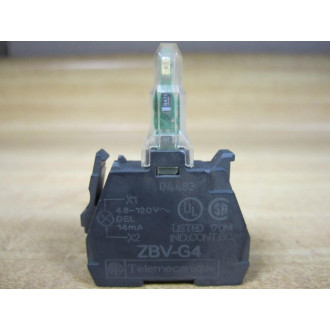Telemecanique Schneider ZBV-G4 Light Module ZBVG4 38405 48V-120V - New No Box Telemecanique Schneider ZBV-G4 Light Module ZBVG4 38405 48V-120V - New No Box