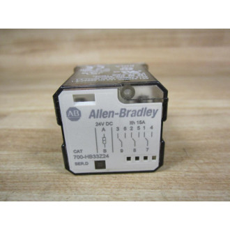 Allen Bradley 700-HB33Z24-24VDC Relay 700-HB33Z24-24V DC Series D - Used