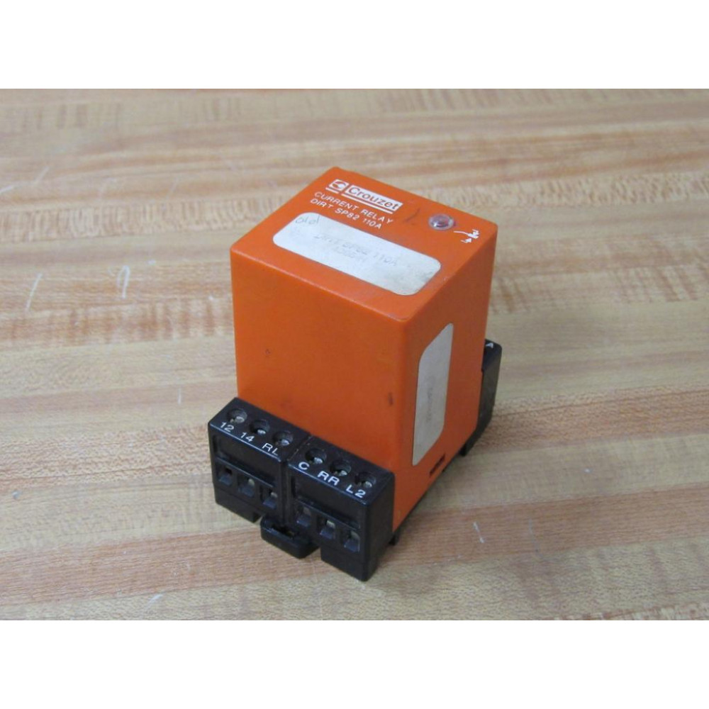 Crouzet DIRTSP82-110A Syrelec Relay 64418-6A - Used Crouzet DIRTSP82-110A Syrelec Relay 64418-6A - Used