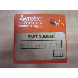Syrelec DIRT 110V-2.75 Relay 64418-5AB DIR.T - Used Syrelec DIRT 110V-2.75 Relay 64418-5AB DIR.T - Used