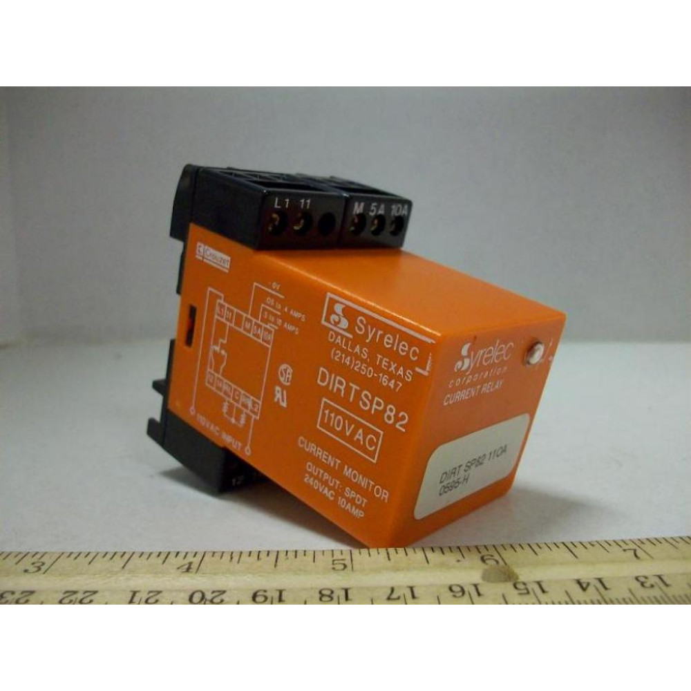 Crouzet DIRTSP82-110A Syrelec Relay 64418-6A - New No Box Crouzet DIRTSP82-110A Syrelec Relay 64418-6A - New No Box