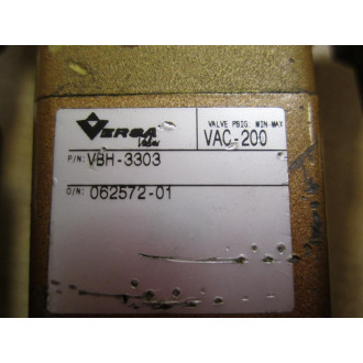 Versa VBH-3303 Valve VBH3303 - Used