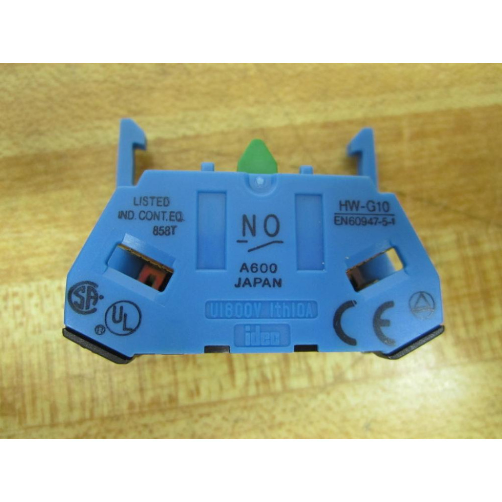 IDEC HW-G10 Contact Block Normally Open  HWG10 - New No Box IDEC HW-G10 Contact Block Normally Open  HWG10 - New No Box