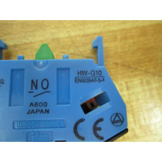 IDEC HW-G10 Contact Block Normally Open  HWG10 - New No Box IDEC HW-G10 Contact Block Normally Open  HWG10 - New No Box