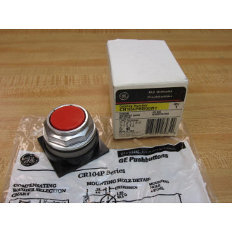 General Electric CR104PBG00R1 Push Button