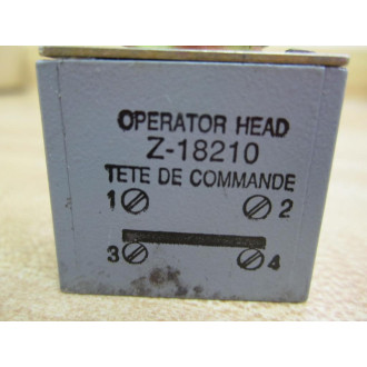 Allen Bradley Z-18210 Operator Head For Limit Switch Z18210 With Rod - Used