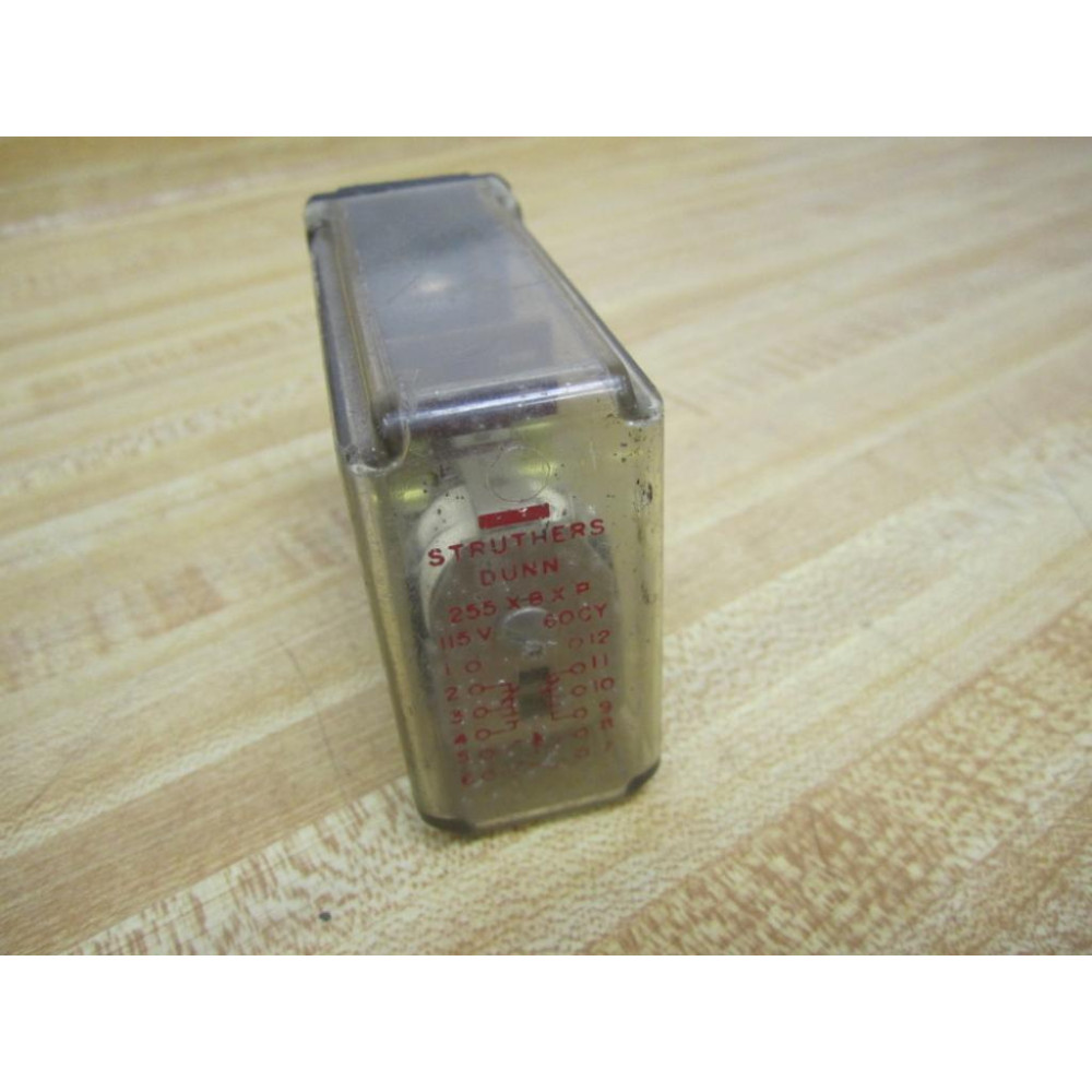 Struthers Dunn 255XBXP-115V Relay 255XBXP-V AC - Used Struthers Dunn 255XBXP-115V Relay 255XBXP-V AC - Used